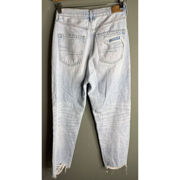 American Eagle Outfitters 90s Boyfriend Jeans Distressed Women's 6 - Picture 2 of 7